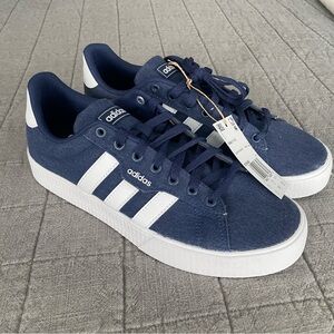 Adidas Daily 3.0 Blue/White Size Men 7.5 NWT